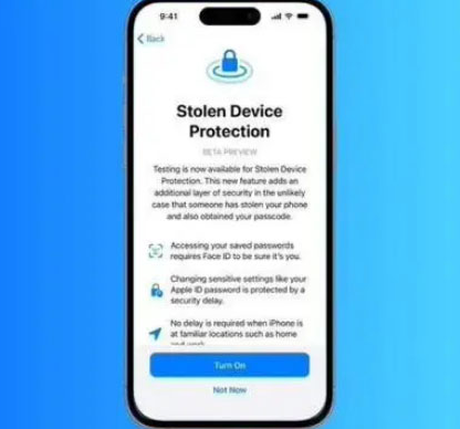 苍南苹果授权维修店分享被盗设备保护功能开启方法 