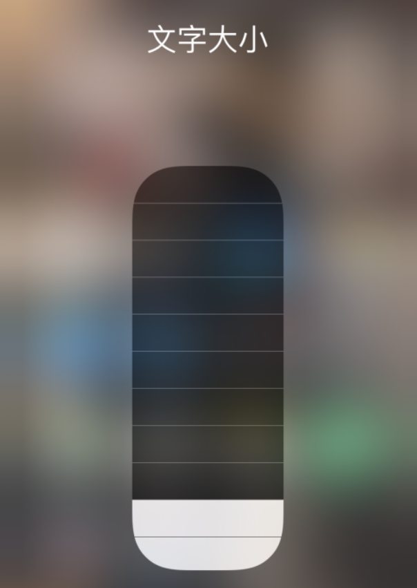 苍南苹果手机维修分享小技巧：在 iPhone 控制中心快速调节字体大小 