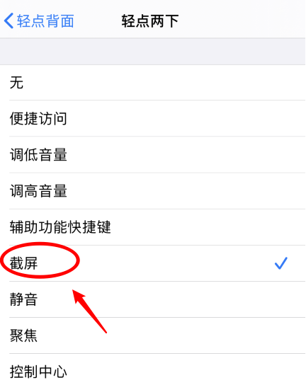 苍南苹果手机维修分享iPhone12如何启用双击截屏 